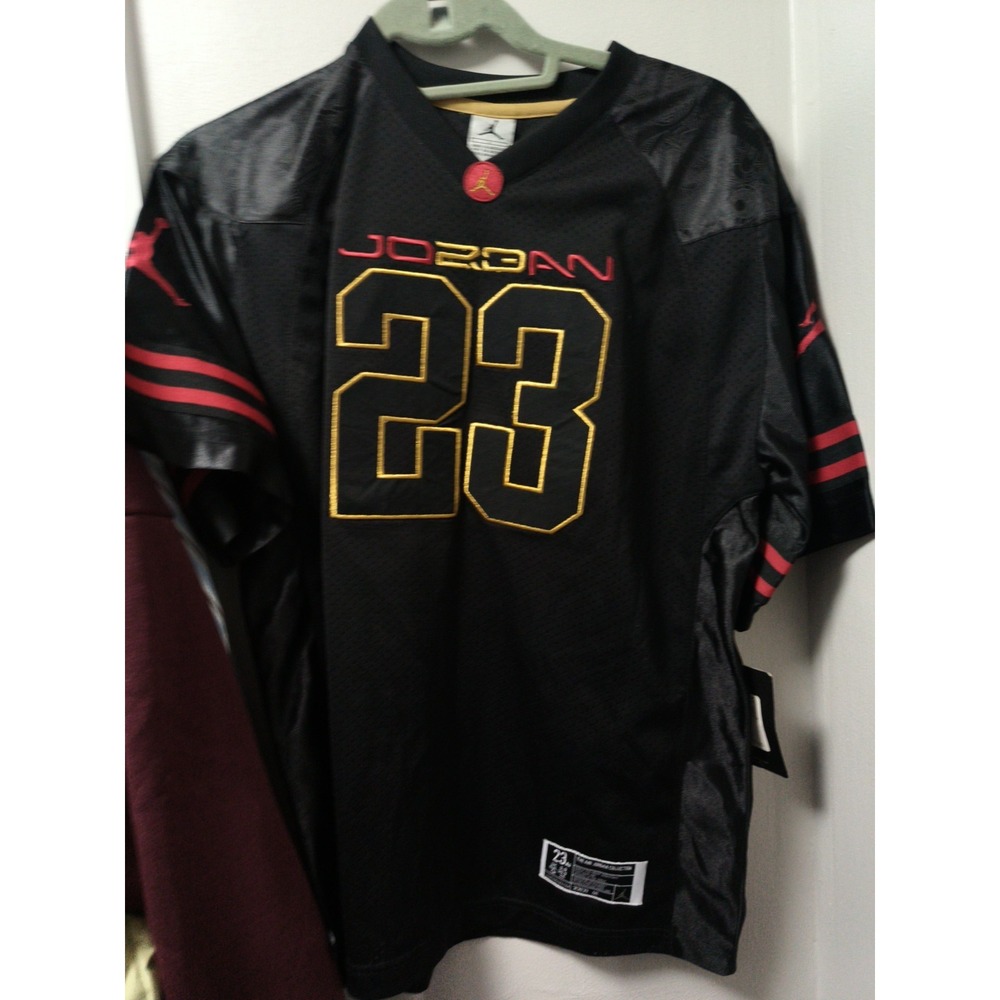 The Air Jordan Collection Vintage Black #23 Basketball Jersey Boy Large 16/18 - Picture 5 of 10